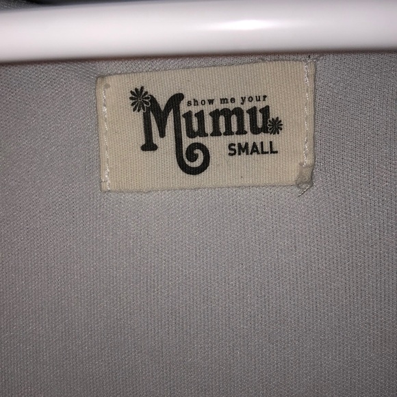 Boho bishop sleeve tunic white small - Picture 2 of 2